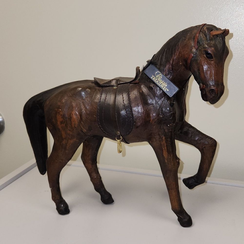 Classic Treasures Leather Wraped Horse